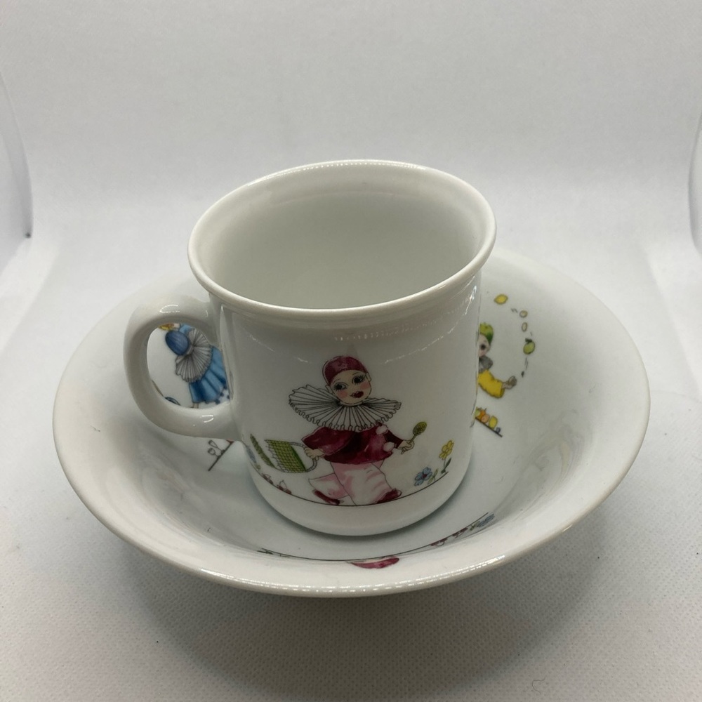 Vintage Bavarian W. German Hummelwerk Child’s Bowl And Cup
